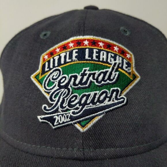 New Era 2002 Little League Central Regional Baseball Hat Cap SZ M / L Made USA - Picture 3 of 12